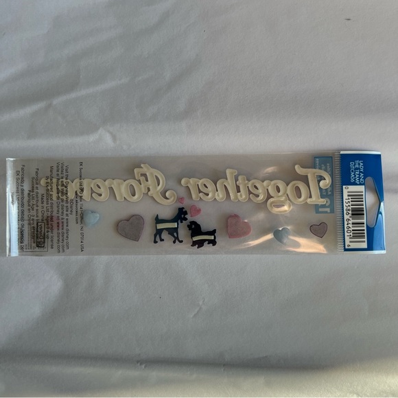 NWT EK Success Jolee’s Disney Lady and the Tramp Dimensional Sticker Set - Picture 2 of 5